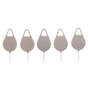 50pcs Sim Card Tray Removal Eject Pin Key Tool Stainless Steel Needle^ F2 - Zdjęcie 1 z 12
