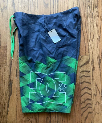 DC Shoes Pantalones Cortos Informales de Patín para Caminar Para Hombres Talla 30 Verde Negro C1#947 Foto 1 de 4