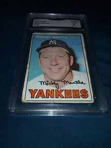 1967 Topps #150 Mickey Mantle GMA 2 - Picture 1 of 5