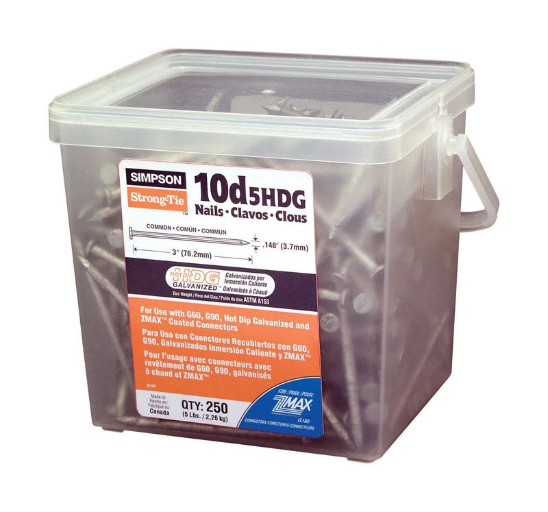 Simpson Strong-tie HDG Nails 10d 5box