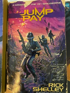 Lote de bolsillo vintage #254 novela de ciencia ficción Jump Day Rick Shelley - Imagen 1 de 1