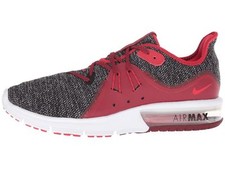 Nike Air Max Sequent 3 Men's Running Shoe, Black/University Red-white-11.5