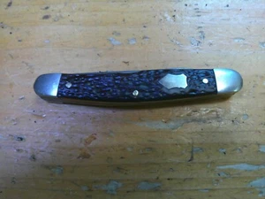 SLIGHTLY USED OLD VTG WESTERN USA 652 2 BLADE MUSKRAT FOLDING POCKET KNIFE - Picture 1 of 16