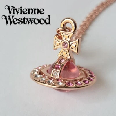 Ожерелье с шаром Vivienne Westwood CLARETTA розовое как новое - Изображение 1 из 4