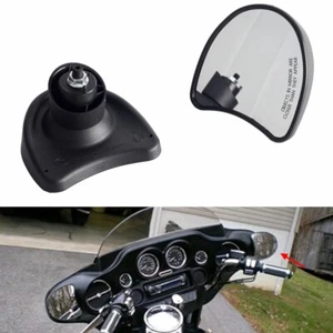 Fairing Mount Rearview Mirrors For Harley Ultra Limited Tri Glide Electra Glide - Picture 1 of 8
