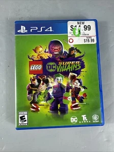 Sony PlayStation 4 - PS4 Lego DC Supervillains Tested Works - Picture 1 of 4