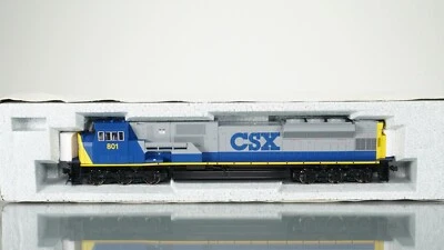 KATO SD80MAC CSX 801 HO scale - Image 1 of 3