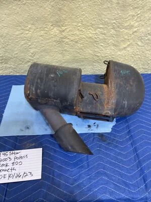 2003 Polaris Rmk 800 Exhaust Muffler Silencer 145 - Image 1 of 4