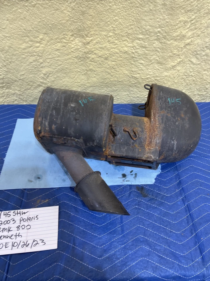 2003 Polaris Rmk 800 Exhaust Muffler Silencer 145 - Image 1 of 4