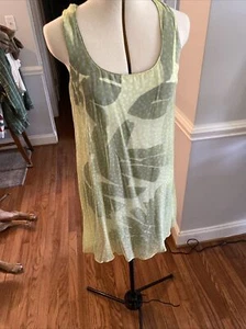 Bailey 44 semi sheer polka dot tropical underprint  shift dress womens size s - Picture 1 of 5