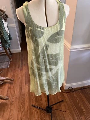 Bailey 44 半透明波点热带底纹直筒连衣裙女式 S 码 — 第 1/4 张图片