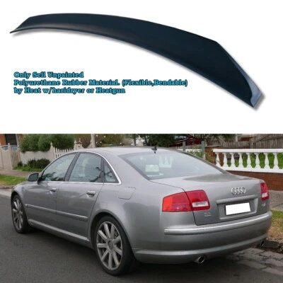 Alerón trasero tipo pico de pato TaVbe 284H para Audi A8 D3 sedán 2003~2009 Foto 1 de 4