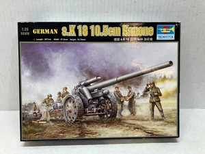 TRUMPETER 1/35 SCALE GERMAN S.K 18 10.5 CM KANONE MILITARY CANNON MODEL KIT - Bild 1 von 5