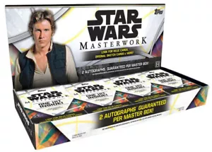 2024 TOPPS STAR WARS MASTERWORK HOBBY BOX (2 AUTOS) Brand New Factory Sealed - Picture 1 of 1