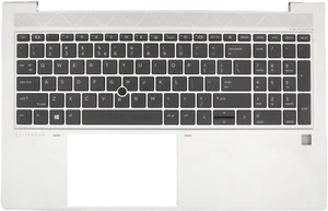 Keyboard Palmrest for HP ELITEBOOK 850 855 G7 G8 Backlit LED QWERTY US - Picture 1 of 2