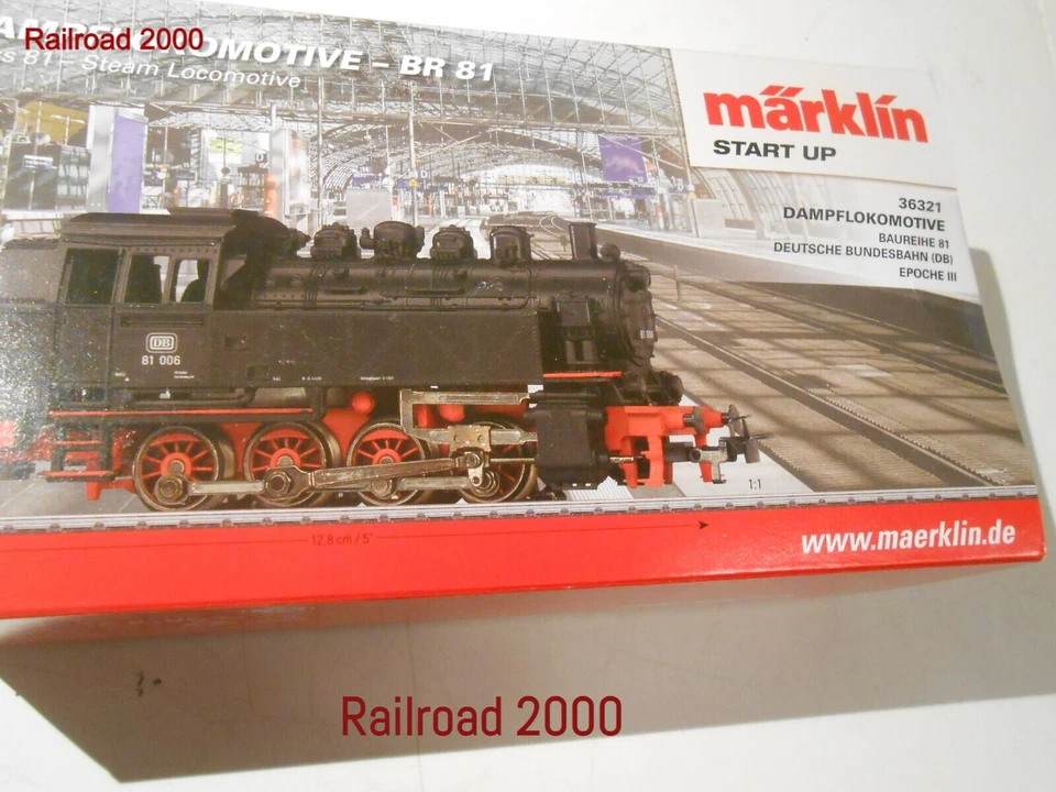 Märklin 36321 Start up - Tenderlokomotive Baureihe 81, NEU + OVP - Bild 1 von 1