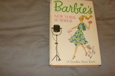 Barbie'S New York Summer Hardcover Book Mattel '58, Random House '62 Lawrence Vg