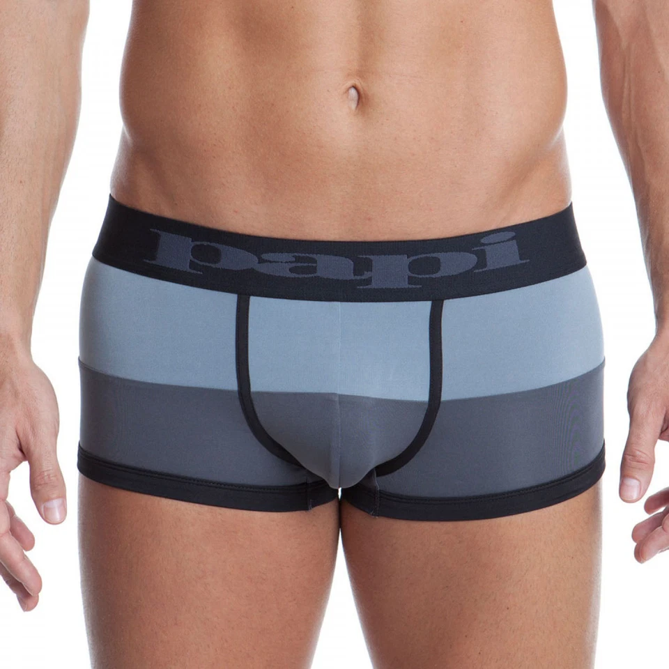 Baúles brasileños Papi - Ropa interior de tiro bajo para hombre "Waves Color Block" S,M,L,XL-NUEVOS Foto 1 de 4