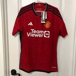 Adidas Maglia Donna M Rossa Slim Fit Team Viewer Manchester Heat.rdy United Nuova con etichette - Foto 1 di 6