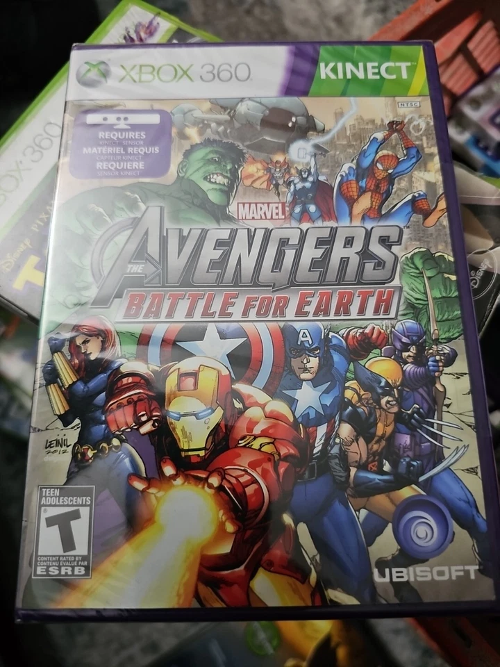 Marvel Avengers: Battle For Earth - Microsoft Xbox 360 NEW SEALED - Image 1 of 2