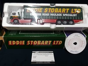 CORGI 75804 M.A.N CURTAINSIDE 1/50 Scale Truck Mint. EDDIE STOBART - Picture 1 of 11