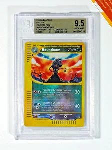 Pokemon BGS 9.5 Houndoom #15 Reverse Foil Aquapolis 2003 Deutsch - Bild 1 von 2