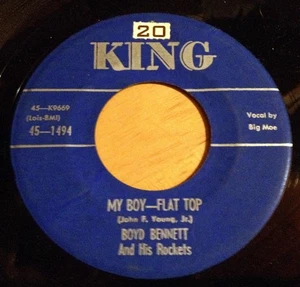 Boyd Bennett And His Rockets 45 My Boy—Flat Top / Banjo Rock And Roll - Imagen 1 de 2