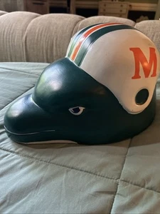 Miami Dolphins Foam Head NFL Foamheads Collectible Hat Vintage RARE! - Picture 1 of 10