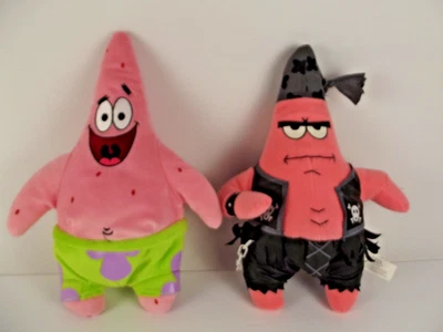 海绵鲍勃 (2) Patrick Star - Nickelodeon 长毛绒和南科海盗毛绒 — 第 1/4 张图片