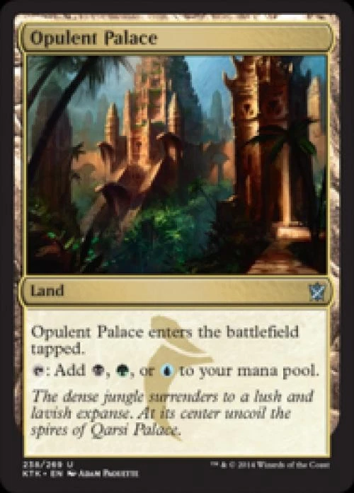 Opulent Palace - Medium Play MTG Khans of Tarkir - Image 1 of 1