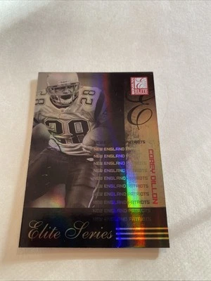 2005 Donruss Elite - Elite Series Corey Dillon #ES-8 /1000 - Image 1 of 2
