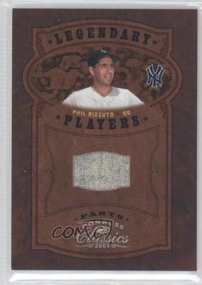 2005 Donruss Classics легендарный игроков брюки /10 Phil Rizzuto #LP-32 HOF - Изображение 1 из 2