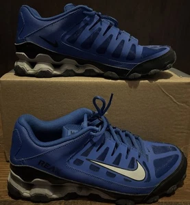 Nike PARA HOMBRES TALLA 10 Reax 8 TR Malla Azul Zapatos de Entrenamiento Cruzado 621716-400 Tenis - Imagen 1 de 6