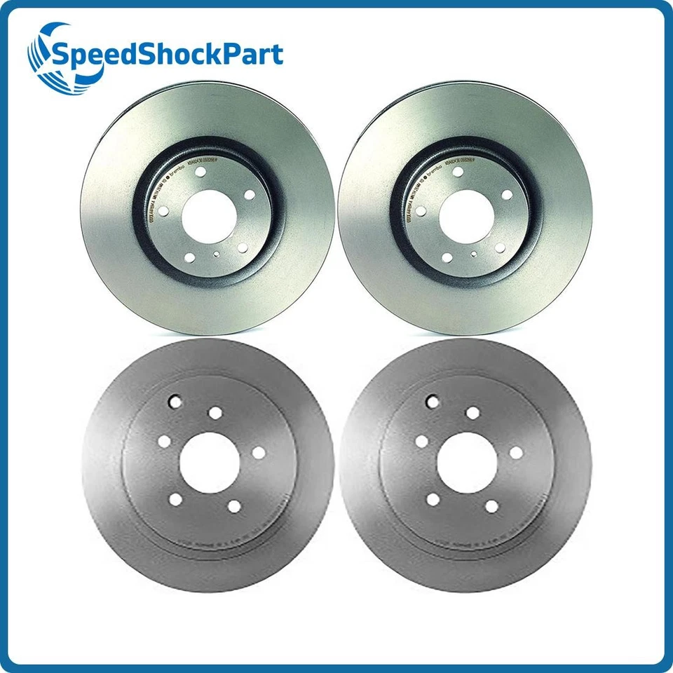 Front Rear Set Disc Brake Rotor fits 2003-2008 INFINITI FX45 2015 INFINITI Q70 - Image 1 of 4