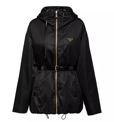 Prada Blouson Rain Jacket With Gold Hardware. NWT Pick Size $3700 Retail. coat - Image 1 of 4