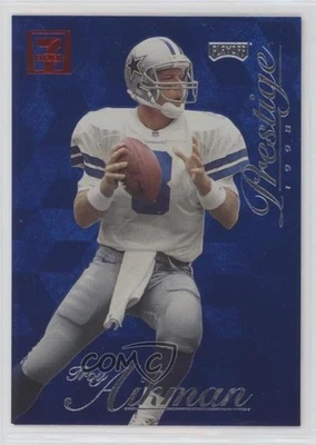 Playoff Prestige 1998 7-Eleven Troy Aikman #80 Salón de la fama Foto 1 de 2