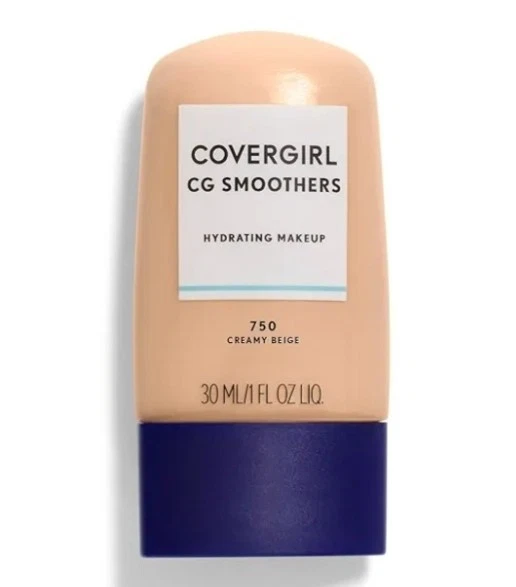COVERGIRL CG Smoother Hydrating Makeup 750 Creamy Beige 1 fl oz - Image 1 of 4