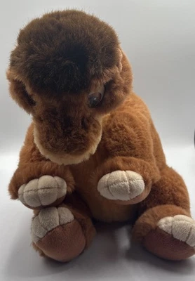 Pelúcia de dinossauro vintage 1988 Gund 17” Little Foot The Land Before Time - Imagem 1 de 4