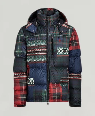 Polo Ralph Lauren The Gorham Patchwork Print Down Jacket New W/Tags Men’s XXL - Image 1 of 4