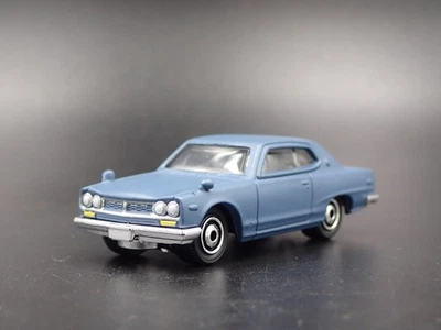 1968-1972 Nissan Skyline 2000 GTX Azul 1:64 Escala Diorama Modelo Fundido Coche - Imagen 1 de 4