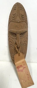 Hand Carved Hawaiian Mask Lahaina, Hawaii - Picture 1 of 3