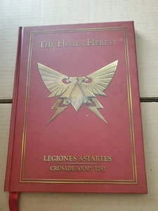 Warhammer 40k The Horus Heresy Legiones Astartes Crusade Army List Hardcover - Picture 1 of 3