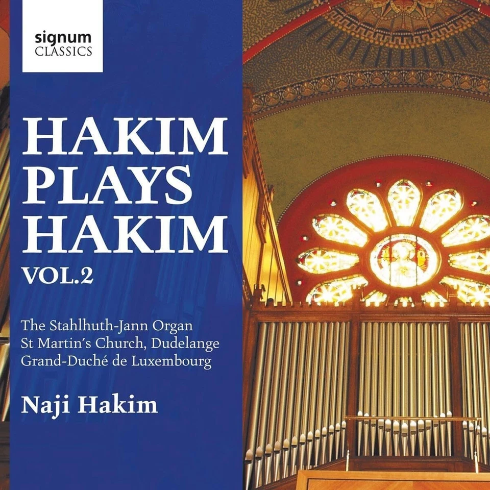 Naji Hakim Hakim Plays Hakim - Volume 2 (CD) Album (UK IMPORT) - Image 1 of 2
