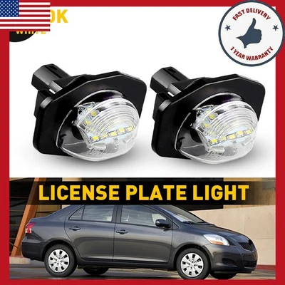 Lámpara de luz LED de matrícula súper brillante para Toyota Corolla Sienna Scion XB XD Foto 1 de 4