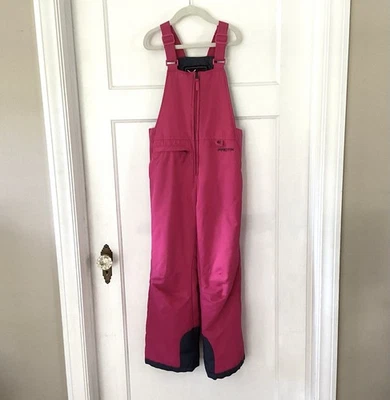 Arctix Hot Pink Girl’s S Insulated Snow Bib Overalls Wind/Water Resistant Winter - Image 1 of 4