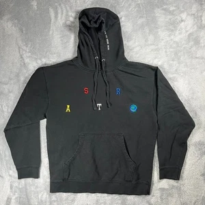 Astroworld Hoodie Herren Medium schwarz Hip Hop Travis Scott Taschen gebraucht - Bild 1 von 12