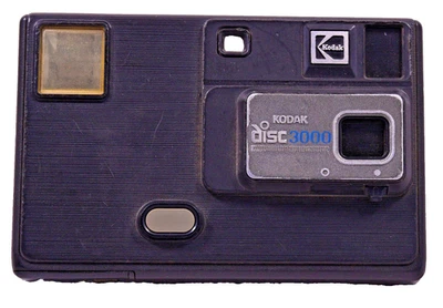 Kodak Disc 3000 Film Camera Black Vintage Un-Tested - Image 1 of 4