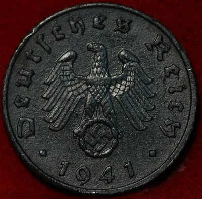1941 Germany 5 Pfennig Foreign Coin - Image 1 of 2
