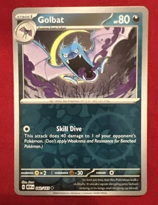 Golbat 042/165 Sv: escarlata y violeta 151 holograma inverso - Imagen 1 de 7