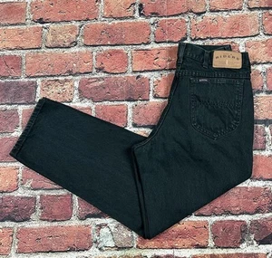 Vintage Lee Riders Straight Leg Regular Fit Denim Green Jeans Men’s 34x30 USA - Picture 1 of 10